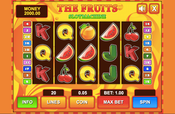 Caça-Ní­quel de Frutas hero image