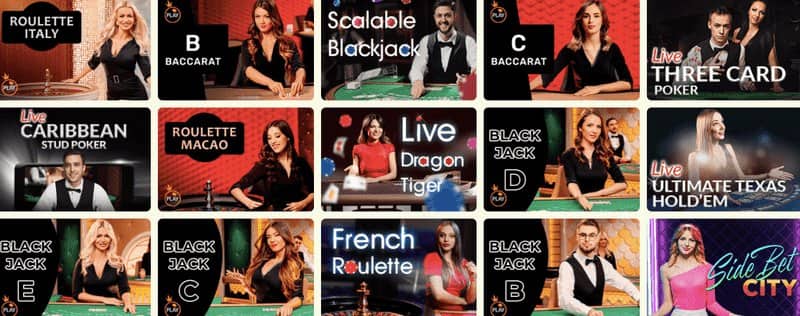 jogos de cassino ao vivo